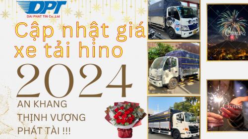 Cập nhật bảng giá xe tải hino 2024 & Chương trình khuyến mãi Tậu xe hino nhận quà khủng từ Hino Đại Phát Tín