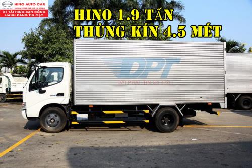 Xe Tải Hino 1.5 tấn Thùng Kín I Giá Xe Tải Hino Tháng 11