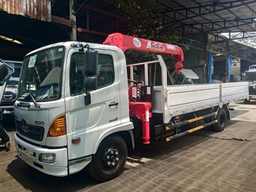 XE TẢI HINO FC9JLTC,ĐỜI XE 2020 CẨU UNIC 344TL