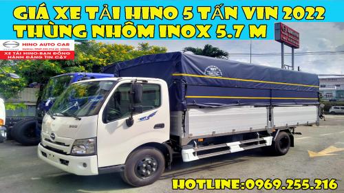 Xe Tải Hino 5 Tấn Nhập Khẩu 3 Cục 2022